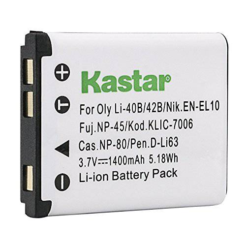Kastar 배터리 LI-42B LI-40B 교체용 for 올림푸스 FE-230 FE-240 FE-250 FE-280 FE-290 FE-300 TG-310 TG-320 VR-330 X-790 X-795 X-800 X-835 X-845 X-855 X-875 X-905 X-915 X-920 X-935 X-960 X-970