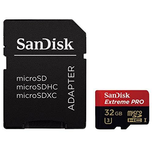 SanDisk Extreme 프로 32GB UHS-I U3 Micro SDHC with 4K 울트라 HD Ready-SDSDQXP-032G-G46A 라벨 May 변화
