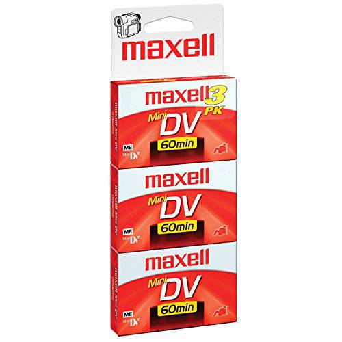 Maxell 298016 미니 DV 카세트 3 Count