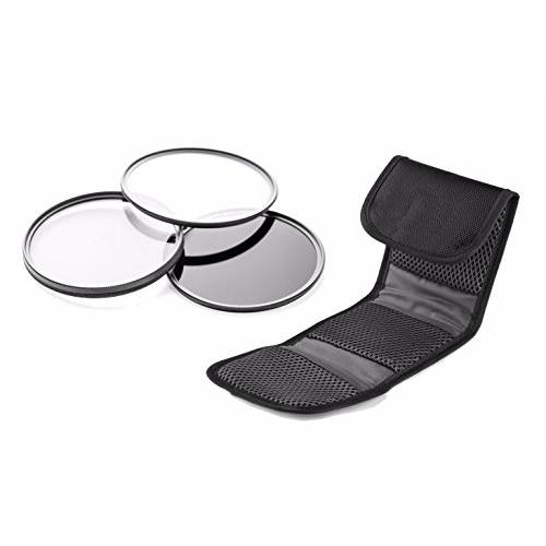 캐논 Powershot SX510 HS 고 그레이드 Multi-Coated, Multi-Threaded, 3 Piece 렌즈 필터 Kit (Includes 어댑터 Ring)