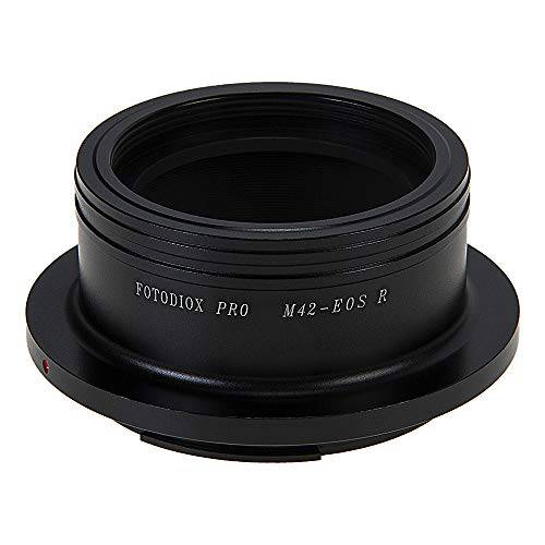 Fotodiox 프로 렌즈 마운트 어댑터 호환가능한 with M42 스크류 마운트 SLR Lenses to 캐논 RF (EOS-R) 마운트 미러리스 카메라 Bodies