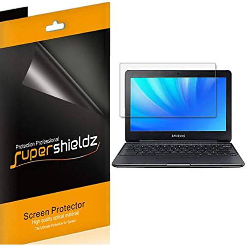 (3 Pack) Supershieldz for 삼성 Chromebook 4/ 3/ 2 (11.6 inch) 화면보호필름, 액정보호필름, Anti 글레어 and Anti 지문인식 (Matte) Shield