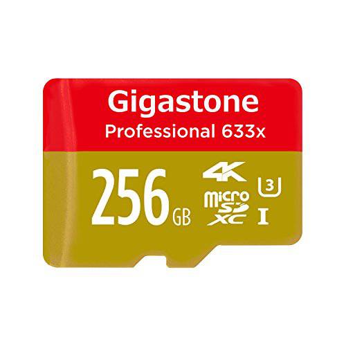 Gigastone 256GB 마이크로 SD 카드 4K 게임 프로 닌텐도스위치 호환가능한 A2 Run APP 4K 비디오 레코딩 R w up to 100 60MB S Micro SDXC UHS-I A2 V30 Class 10