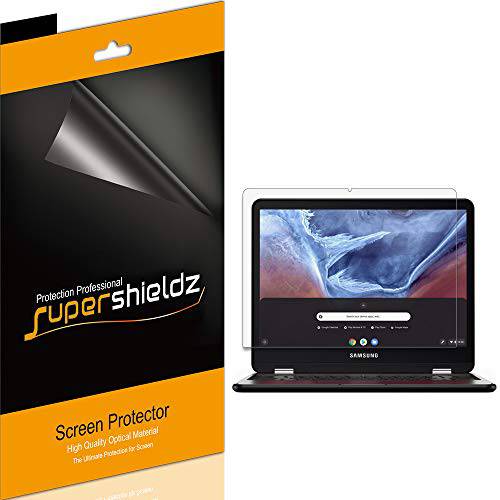 (3 Pack) Supershieldz for 삼성 Chromebook Pro/ 플러스 (12.3 inch) 화면보호필름, 액정보호필름, Anti 글레어 and Anti 지문인식 (Matte) Shield