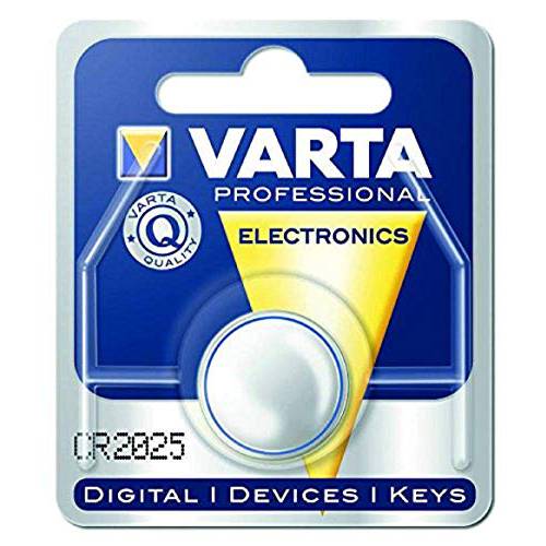 VARTA CR 2025 전자제품 리튬 3V 배터리 카메라 MP3 플레이어 and 게임보이 Blue 실버 for