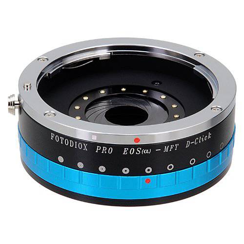 Fotodiox 프로 아이리스 렌즈 마운트 어댑터 호환가능한 with 캐논 EOS EF 풀 프레임 Lenses to 미니 Four Thirds 카메라