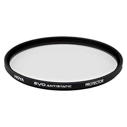 Hoya EvoAntistatic 보호 필터 - 37mm - 먼지/ Stain/  발수성, Low-Profile 필터 프레임