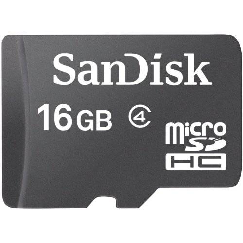 16GB SanDisk 마이크로SD 플래시 메모리 카드+ SD 어댑터