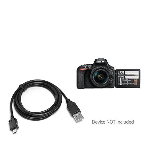 Nikon D5600 케이블, BoxWave [Direct동기화 케이블] 듀러블 충전 and 동기화 케이블 for Nikon D5600