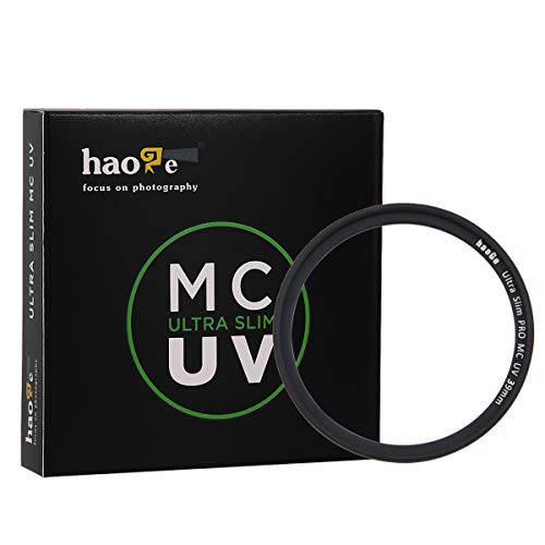 Haoge 39mm 울트라 슬림 MC UV 프로텍트 멀티코팅 자외선 렌즈 필터 for 캐논 Nikon 소니 미놀타 Pentax 올림푸스 파나소닉 라이카 Zeiss Tamron 디지털 카메라 DSLR 렌즈