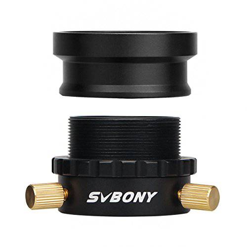 SVBONY 텔레스코프 악세사리 Focuser 어댑터 1.25 inches 어댑터 M42X0.75 반사판 텔레스코프 접안렌즈 어댑터