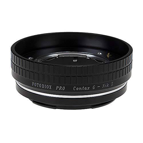 Fotodiox 프로 렌즈 마운트 어댑터 호환가능한 with 콘탁스 G SLR Lenses to Nikon Z-Mount 미러리스 카메라 Bodies