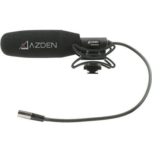 Azden SGM-250MX 프로페셔널 소형, 콤팩트 Cine 샷건 마이크,마이크로폰 with 미니 XLR Output