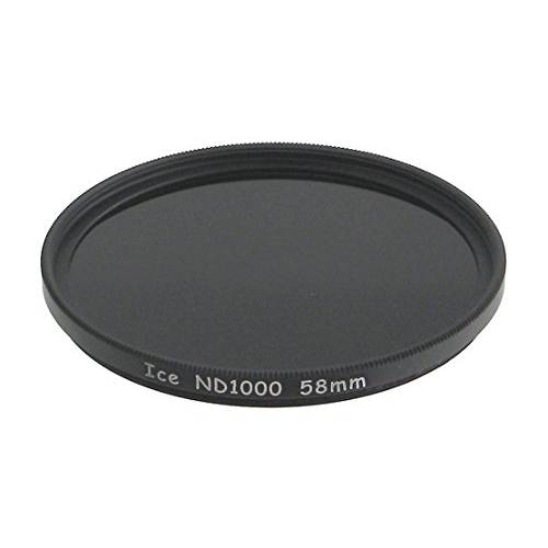 ICE 58mm ND1000 필터 중성 농도 ND 1000 58 10 Stop Optical Glass