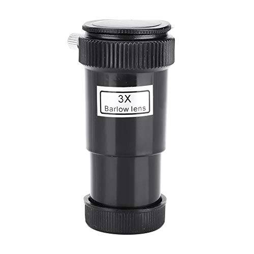 Acouto 24.5mm 3X Barlow 렌즈 Plastic Rectifier for Astronomic 텔레스코프 접안경