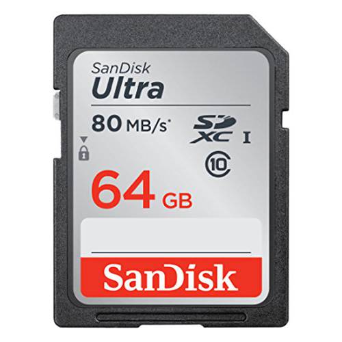 Sandisk 울트라 SDXC 64GB 80MB/ S C10 Flash 메모리 카드 (SDSDUNC-064G-AN6IN)