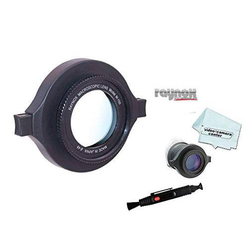 Raynox DCR-150 Macro/ Close-Up 변환 렌즈, 풀 프레임 디지털 SLR Compatible, with Snap-on 범용 마운트 for 52mm to 67mm 필터 Diameters+  렌즈 펜 렌즈 청소기+ 1 VCC113 Micro-Fiber Cloth