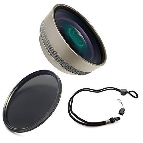올림푸스 Tough TG-3 (High Definition) 0.4X 와이드 앵글 렌즈 with 매크로+ 67mm 원형 편광판 필터+  렌즈 어댑터+ Krusell Multidapt 넥 스트랩