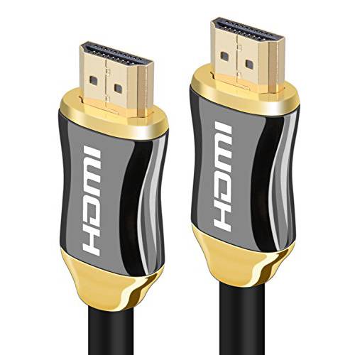 KIN&P HDMI 케이블 33ft 울트라 고속 HDMI 2.0 (4K) HDMI 케이블s for 플레이스테이션 PS3 PS4 PC Apple TV, 지지,보호 2160P, HD 1080P, 3D, 4k, Ethernet, 오디오 Return(ARC)