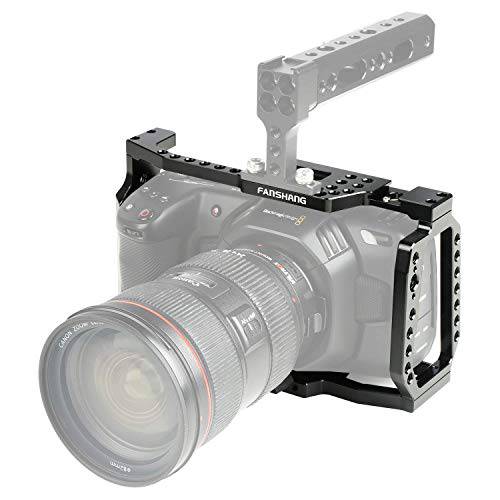 VILTROX FANSHANG BMPCC-4K Blackmagic 모양뚜껑디자인 포켓,미니,휴대용 시네마 카메라 4K 풀 카메라 케이지 Rig 스테빌라이저