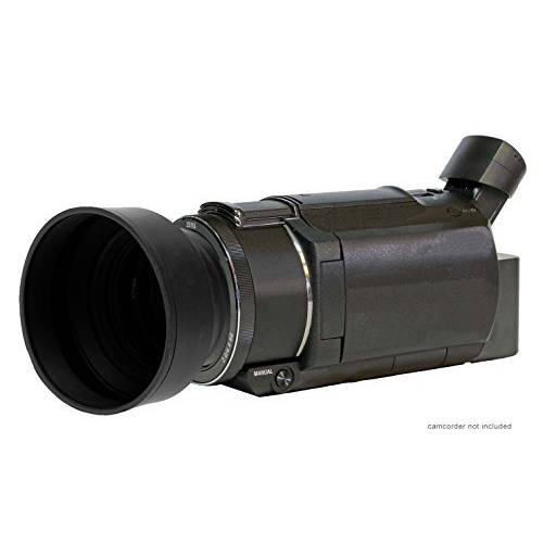 디지털 렌즈 후드 for 소니 FDR-AX700 (Rubber 접이식,접을수있는 Design) (62mm)