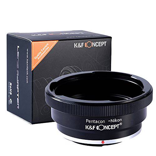 K& F Concept Pentacon 6 Kiev 60 렌즈 to Nikon AI F 마운트 어댑터 D90 D300 D700 D7100 D7000