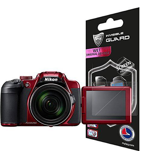 for Nikon COOLPIX B700 (2 Units) 화면보호필름, 액정보호필름 스킨 라이프타임 교체용 워런티 투명 Protective HD Clear 가드 - Smooth/ 버블, 거품 -Free by IPG