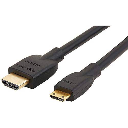 AmazonBasics 고속 Mini-HDMI to HDMI TV 어댑터 케이블 어댑터 - 3 Feet 10-Pack