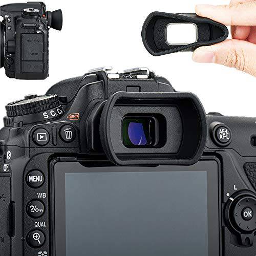 소프트 Silicon 카메라 뷰파인더 아이컵 접안렌즈 아이쉐이드 for Nikon D750 D610 D600 D7500 D7200 D7100 D7000 D5600 D5500 D5300 D5200 D5100 D5000 D3500 D3400 D3300 Replaces Nikon DK-28 DK-25 24 23 21 20