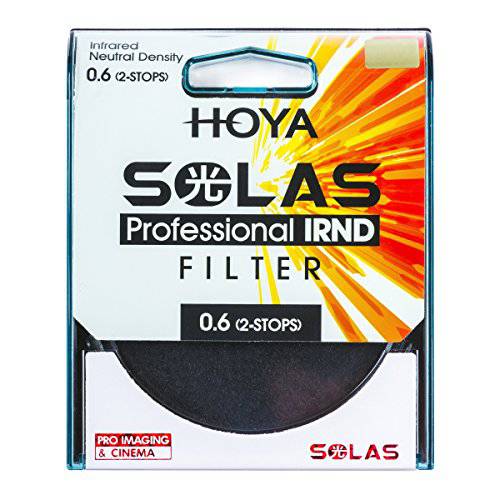 HOYA Solas ND-4 (0.6) 2 Stop IRND 중성 농도 필터 (58mm)