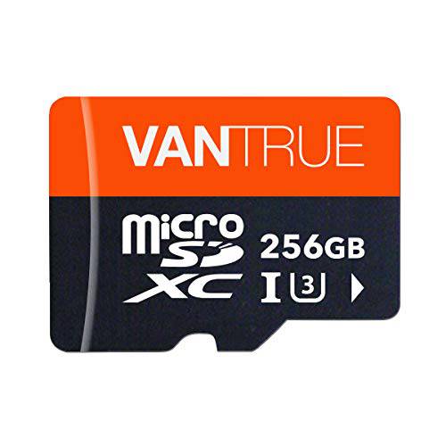 반트루 256GB MicroSDXC UHS-I U3 V30 Class 10 4K UHD 영상 고속 전송 모니터링 SD 카드 어댑터포함 for Dash 캠, 바디 캠, 액션 Camera,  감시&  보안 캠