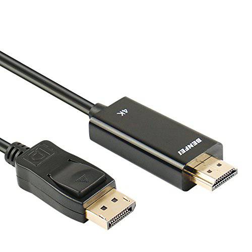 DisplayPort,DP to HDMI BENFEI 4K DP to HDMI 10 Feet 케이블 금도금 케이블 호환가능한 레노버 Dell HP ASUS for