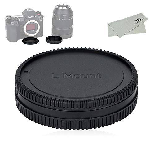(2 Packs) 바디 캡 and 리어 Lens캡 Kit for 라이카 L 마운트 카메라 and 라이카 L 마운트 Lens, 호환 파나소닉 S1 S1R S1H 라이카 SL (Typ601) CL TL2 Sigma FP
