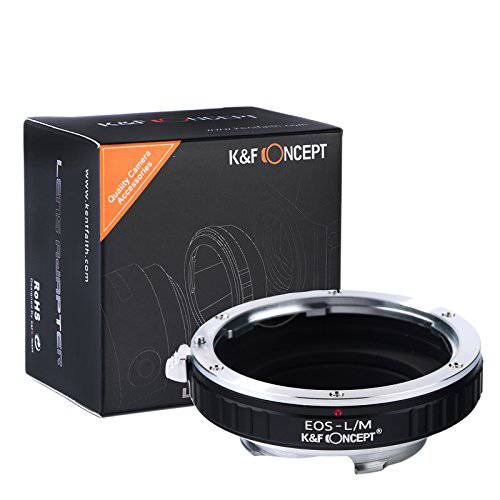 K& F Concept 렌즈 마운트 어댑터 for 캐논 EOS EF 마운트 렌즈 to 라이카 M 렌즈 카메라 바디