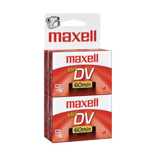Maxell 298022 60 Minute 디지털 미니 영상 캠코더 줄자 - 4 Pack