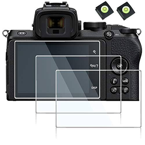 debous 화면보호필름, 액정보호필름 호환가능한 for Nikon Z 50 Z50 DX-Format 미러리스 Camera, Anti-Scratch Anti-Finger 강화유리 Clera 하드 보호 필름 Shield 커버 방지 (3pack)