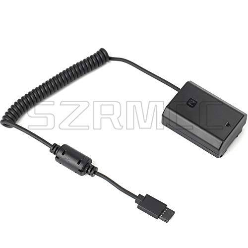 SZRMCC 배터리 어댑터 Cables for DJI Ronin-S 짐벌 DC 12V Outport to NP-FZ100 DC 연장기,커플러 더미 배터리 for 소니 A9 A7III A7RIII A7RIV 카메라