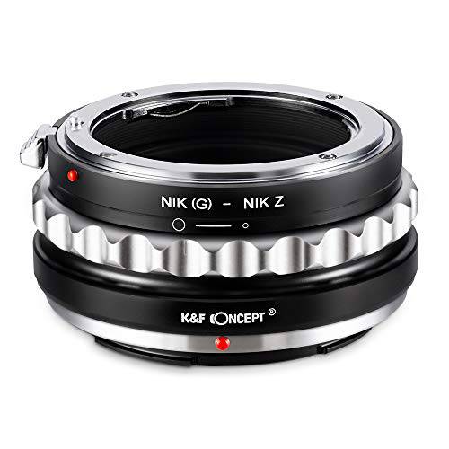 K& F Concept 렌즈 마운트 어댑터 for Nikon G AF-S 마운트 렌즈 to Nikon Z6 Z7 카메라