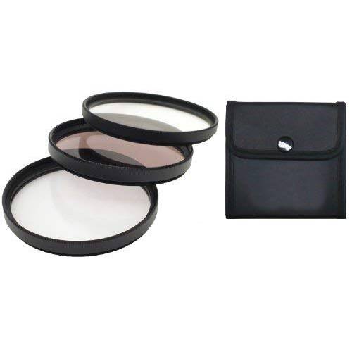 Optics 캐논 Powershot S5IS 3 Piece 렌즈 필터 Kit (Includes 렌즈 Adapter)