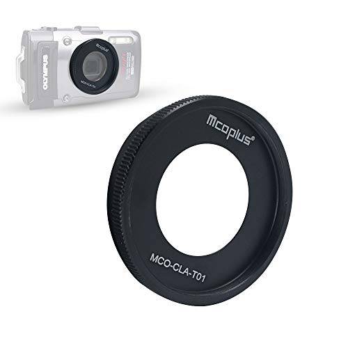 Mcoplus 알루미늄 합금 변환 렌즈 링 어댑터 as CLA-T01 올림푸스 카메라 TG-6, TG-5, TG-4, TG-3, TG-2, TG-1, 40.5mm 링 마운트 필터 or 와이드 앵글 렌즈