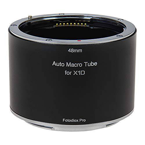 Fotodiox  프로 자동 매크로 연장 튜브, 48mm 부분 - Hasselblad XCD 마운트 미러리스 디지털 카메라 익스트림 Close-up 사진촬영용