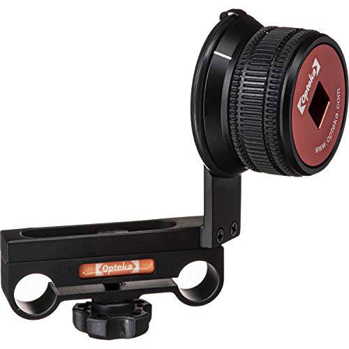 Opteka CXS-800 Gearless 메탈 팔로우 포커스 시스템 for DSLR and 미러리스 카메라 - 맞다 15mm Rods/ Rigs