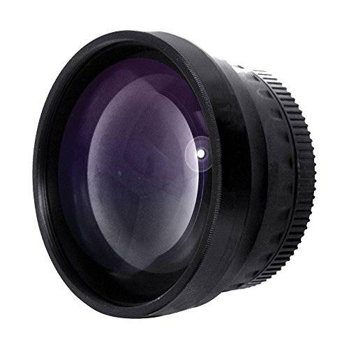 New 0.43x 고 해상도 와이드 앵글 변환 렌즈 for 캐논 EOS Rebel (Only for Lenses with 필터 Sizes of 49, 52, 55, 58mm or 62mm)