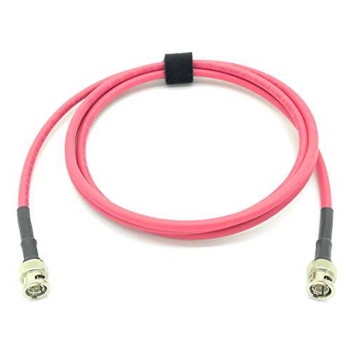 AV-Cables 3G/ 6G HD SDI BNC Cable- Belden 1694a RG6 - 레드 (150ft)