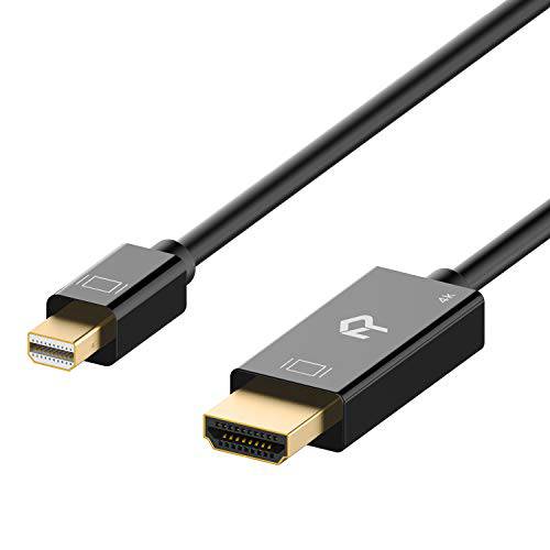 Rankie MiniDisplayPort Mini DP to HDMI 케이블 4K Ready 10 Feet