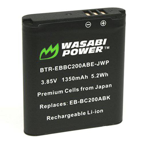 Wasabi 파워 이중 USB 배터리 충전 for 삼성 EB-BC200 and 삼성 Gear 360