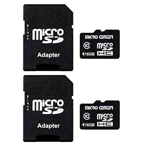 Micro Center 256GB 마이크로 SD 카드 SD 카드 어댑터 Class 10 Micro SDXC 플래시 메모리 카드 with