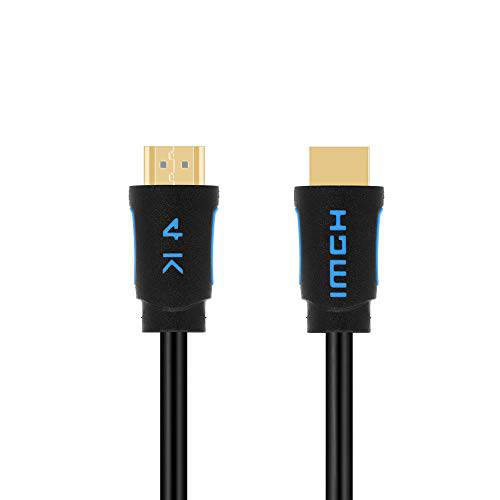 TESmart 2 Pack 5 ft 고속 with 랜포트 4K@60Hz 4:4:4 HDMI Cables, 고급 HDMI 케이블 Type, support HDMI V2.0 4K 60Hz HDR