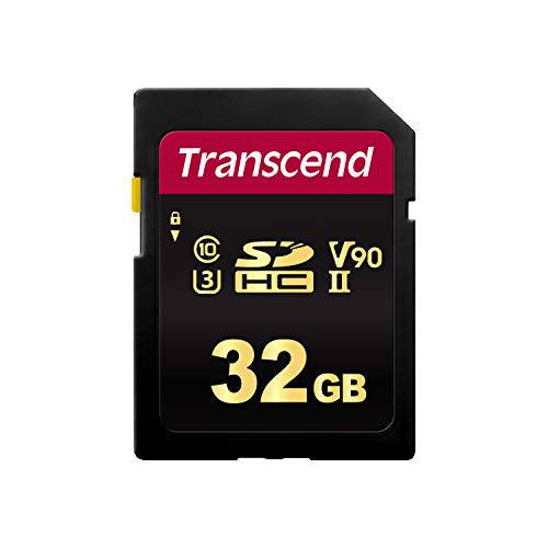 Transcend 32 GB Uhs-II Class 3 V90 SDHC Flash 메모리 카드 (TS32GSDC700S)