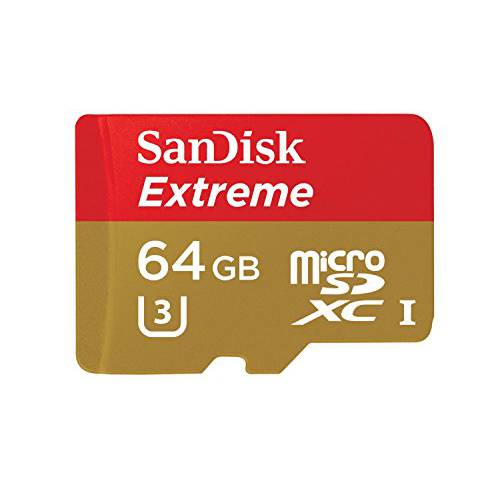 Sandisk Extreme MICROSDXC 64GB 90MB/ S Flash 메모리 카드 (SDSQXNE-064G-AN6MA)